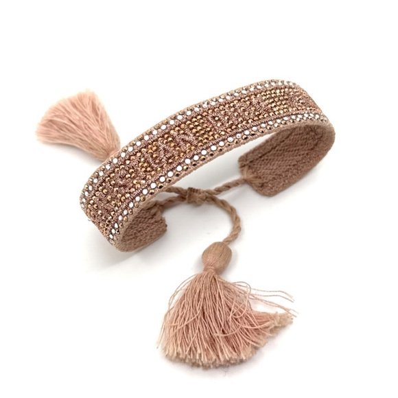 Christian Dior Woven Embellished Bracelet (pre-owned) - Picture 2 of 4